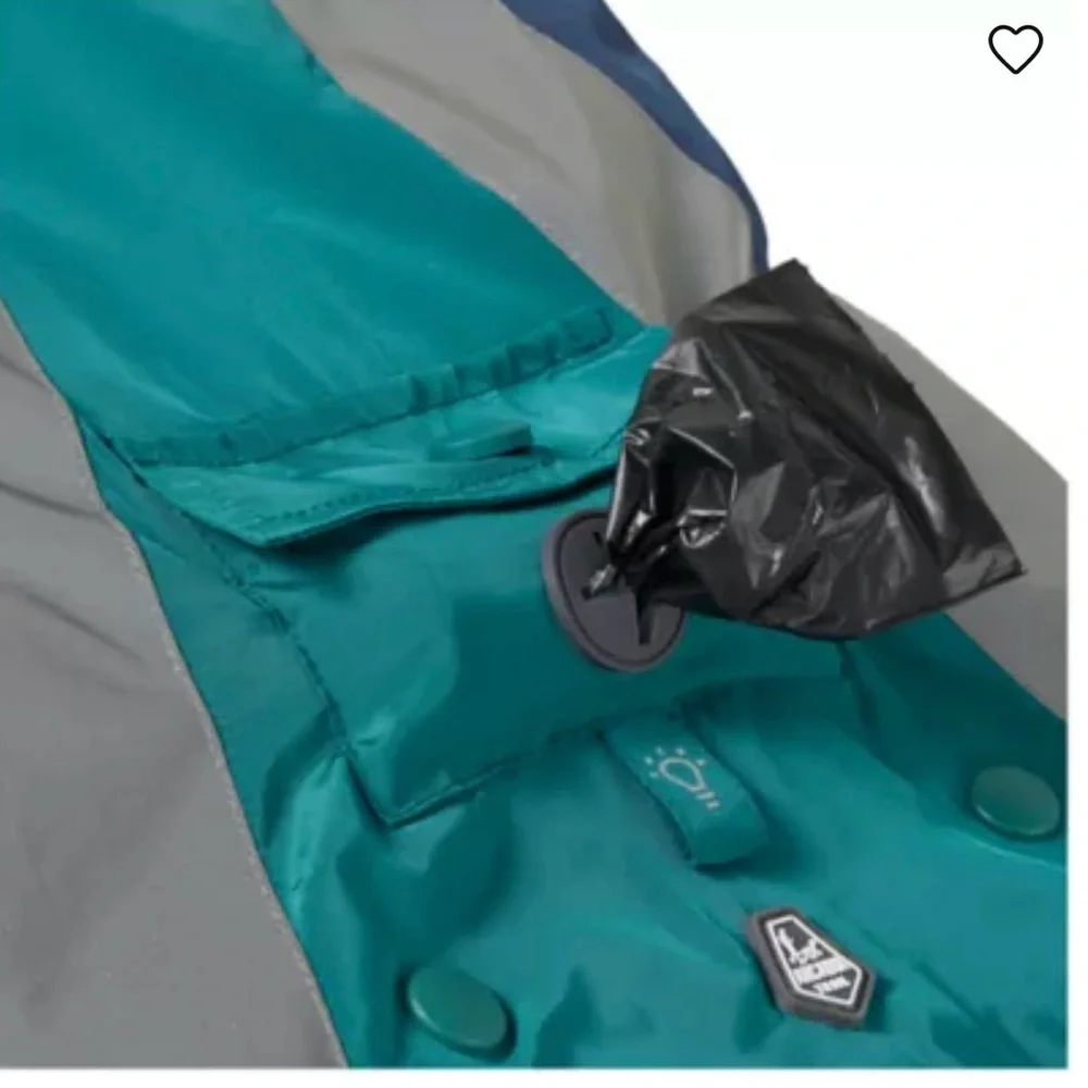 Dog Coat Arcadia Trail 3-in-1 Multiwear Coat in Teal/Gray/Navy size S NEW!